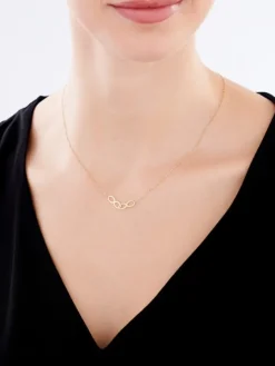 Złoty naszyjnik, ankier - nieskończoności