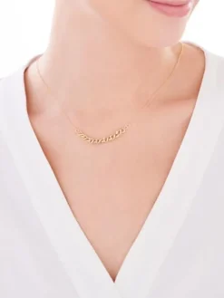 Złoty naszyjnik, ankier - nieskończoności