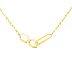 Złoty naszyjnik, ankier - nieskończoność