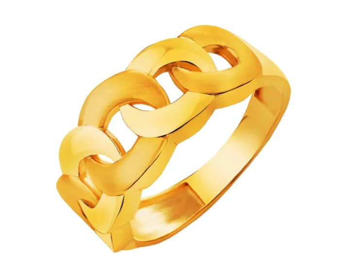 Złoty pierścionek - pancerka