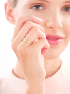 Złoty pierścionek - pancerka