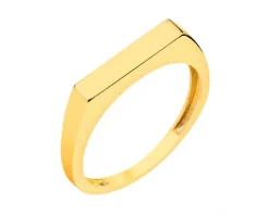 Złoty pierścionek - sygnet