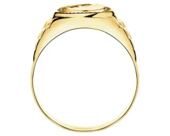 Złoty pierścionek - sygnet