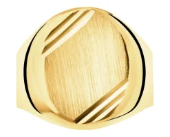 Złoty pierścionek - sygnet