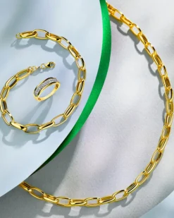 Złoty pierścionek z cyrkoniami